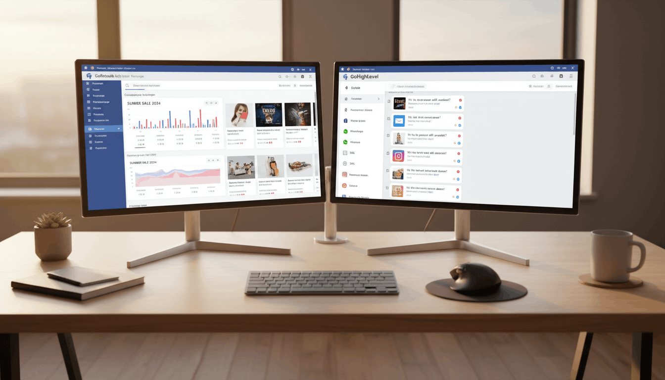 Managing Facebook lead ads and social media conversations inside Go High Level